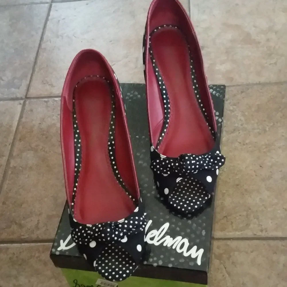 Sam Edelman INDIGO peep-toe wedges